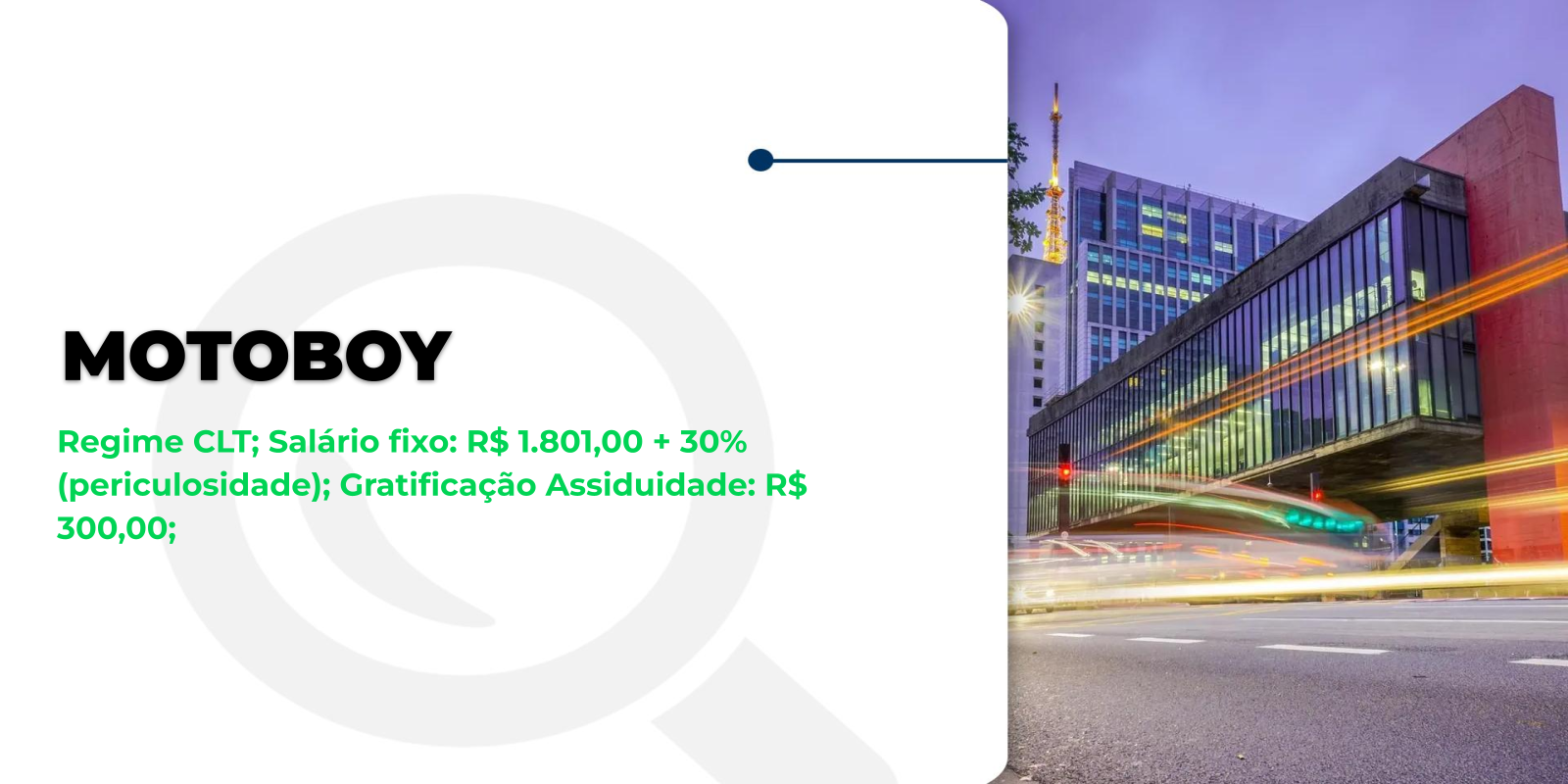 Vaga de Motoboy: Salário até R$ 3.000,00!