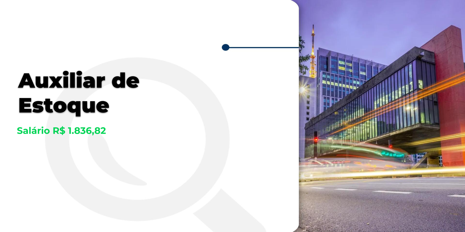 Oportunidade: Auxiliar de Estoque em Guarulhos