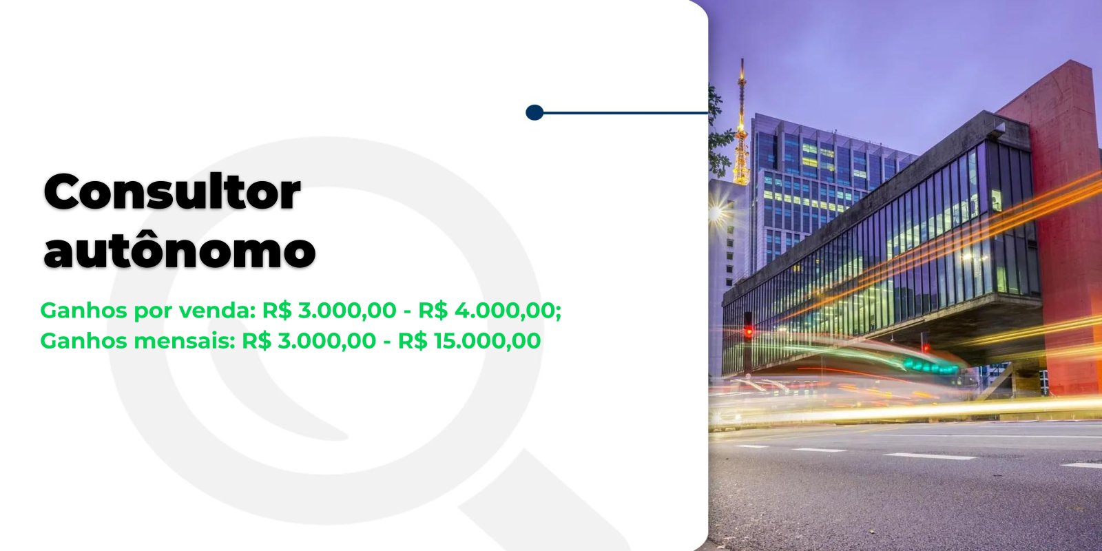 Ganhe até R$ 15 mil como Consultor Autônomo!