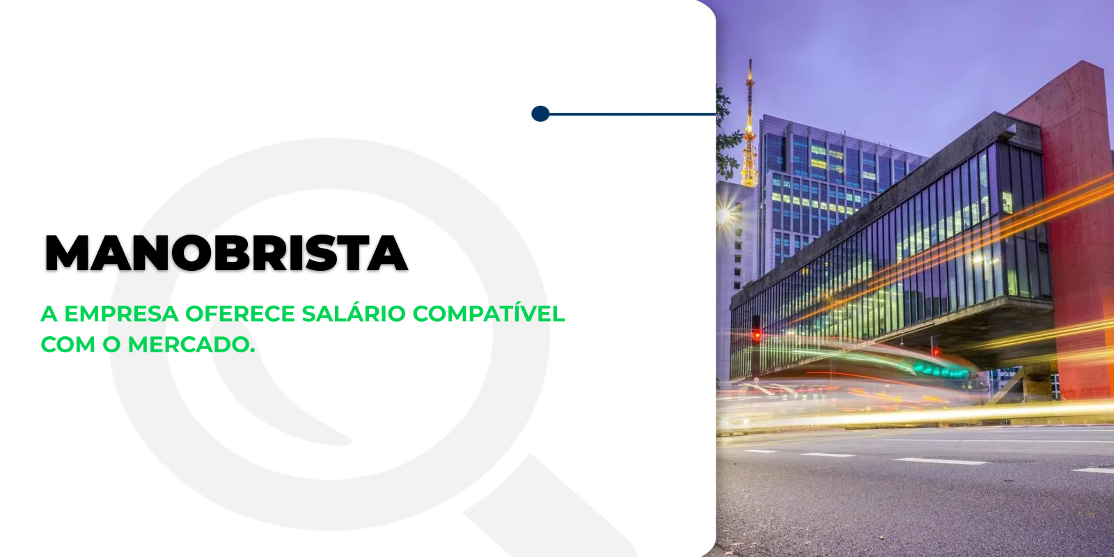 Vaga de Manobrista em São Paulo