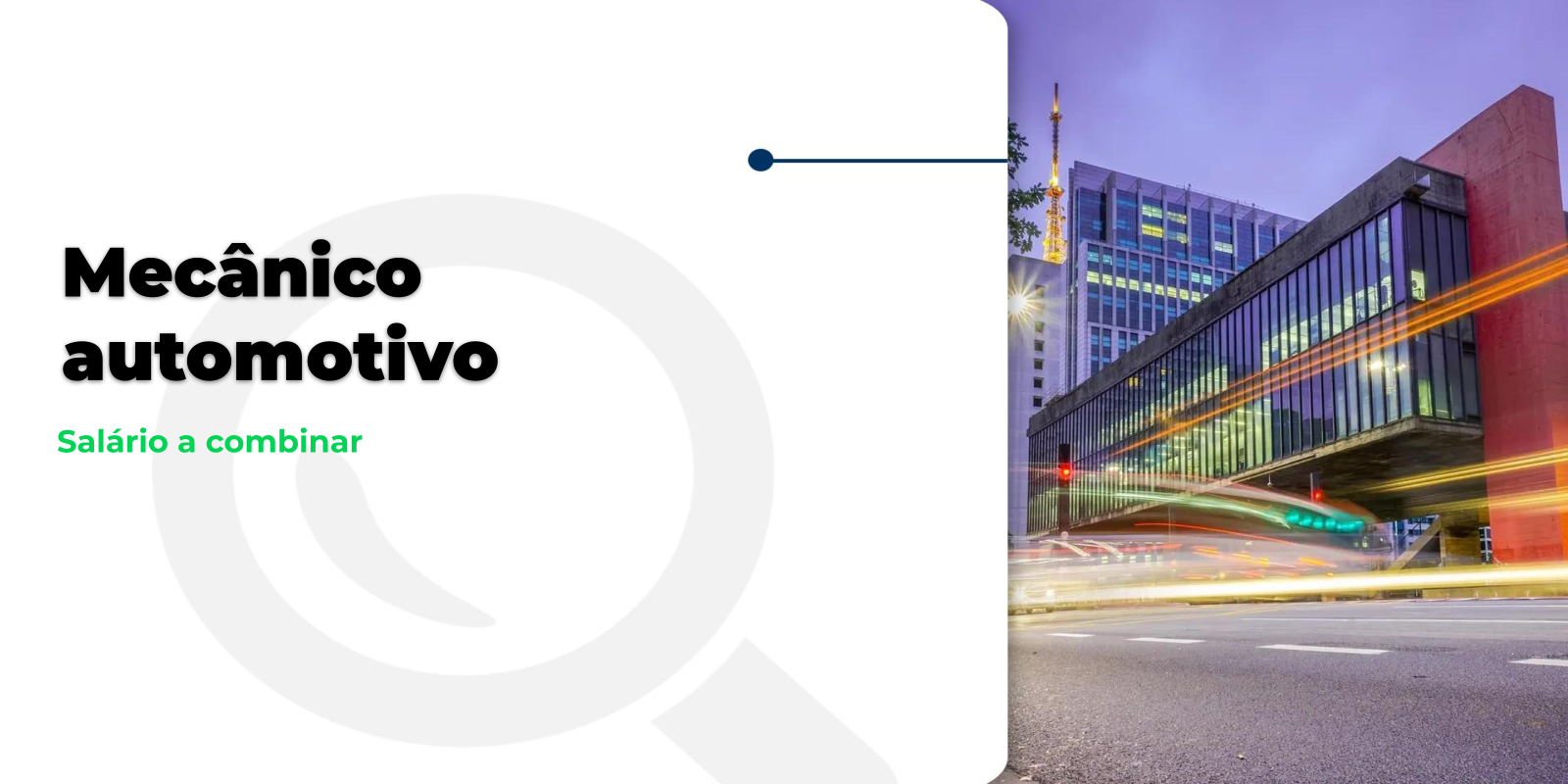 Vaga de Mecânico Automotivo em SP!