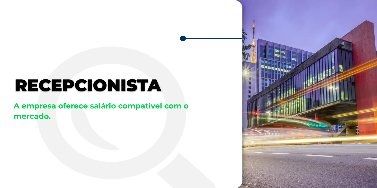 Vaga para Recepcionista em Itaim Paulista
