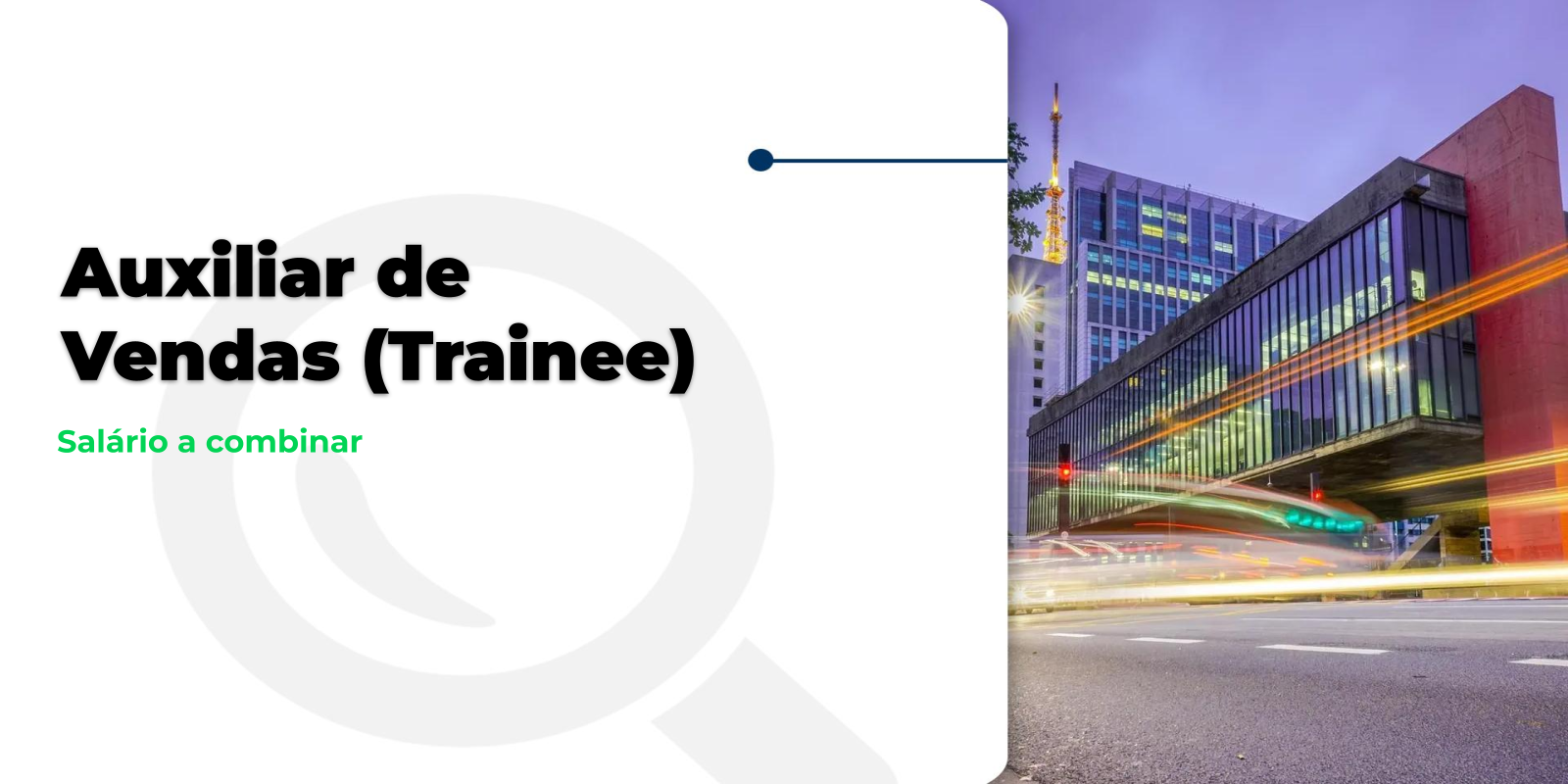 Vaga para Auxiliar de Vendas em Guarulhos