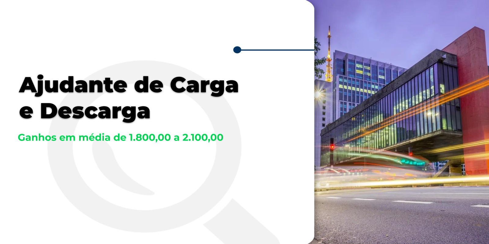 Vaga: Ajudante de Carga e Descarga em Suzano