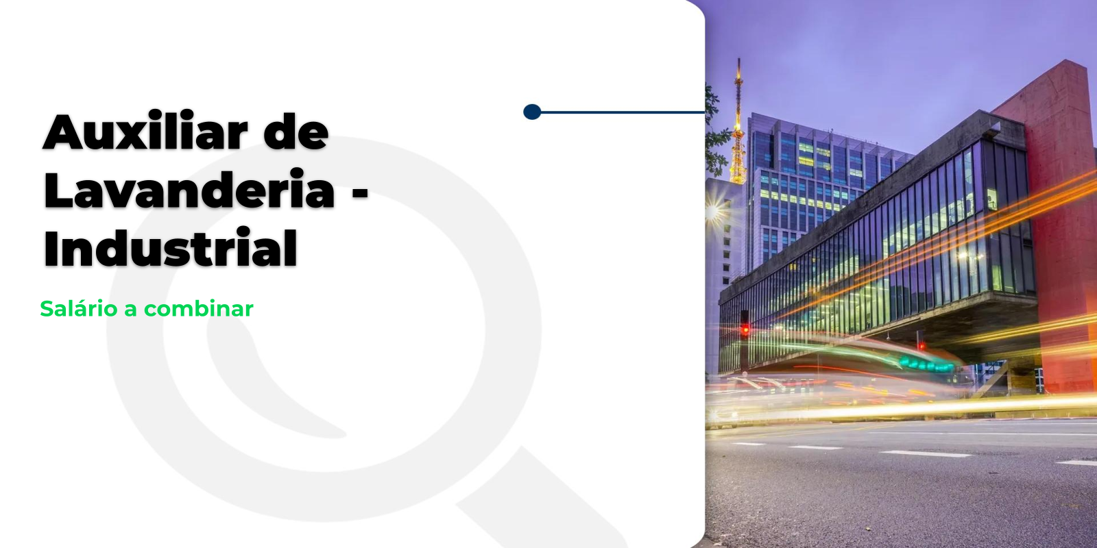 Vaga: Auxiliar de Lavanderia em Jundiaí