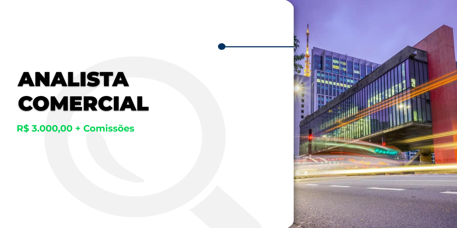 Vaga: Analista Comercial em Santos